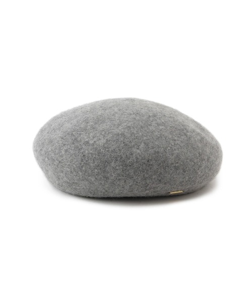 ROPE' PICNIC（ロペピクニック）の「ウールフェルトベレー帽/リンクコーデ（ハンチング/ベレー帽・レディース・ブラック/ライトグレー・FREE）」の3枚目の写真