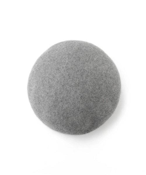 ROPE' PICNIC（ロペピクニック）の「ウールフェルトベレー帽/リンクコーデ（ハンチング/ベレー帽・レディース・ブラック/ライトグレー・FREE）」の4枚目の写真