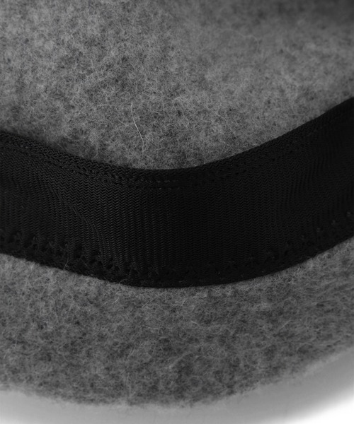 ROPE' PICNIC（ロペピクニック）の「ウールフェルトベレー帽/リンクコーデ（ハンチング/ベレー帽・レディース・ブラック/ライトグレー・FREE）」の8枚目の写真