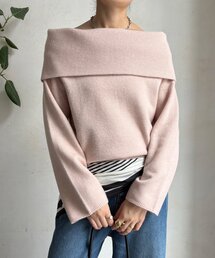 DouDou | オフタートルプルオーバー(ニット/セーター)