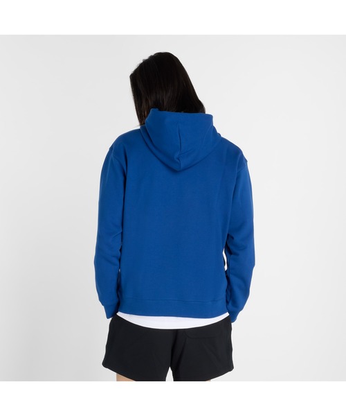 NEW BALANCE（ニューバランス）の「ニューバランス New Balance Athletics レガシーフーディ（パーカー・メンズ・ダークブルー/アイボリー/ライトグレー・LL/L/M/S）」の5枚目の写真