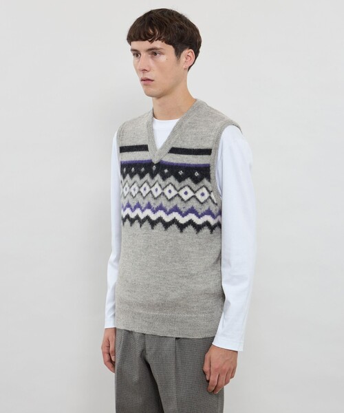 セール】フェアアイルニットベスト（ベスト）｜MACKINTOSH LONDON