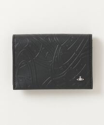 Vivienne Westwood MAN（ヴィヴィアンウエストウッドマン）の「TANGLED ORB LEATHER-FLAP CARD HOLDER（名刺入れ・メンズ）」