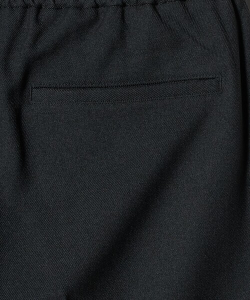 A DAY IN THE LIFE UNITED ARROWS(アデイインザライフユナイテッドアローズ)の「起毛 サージ ワイド イージーパンツ<A DAY IN THE LIFE>(スラックス・メンズ・ブラック/ダークグレー/モカ・M/S/L)」の11枚目の写真