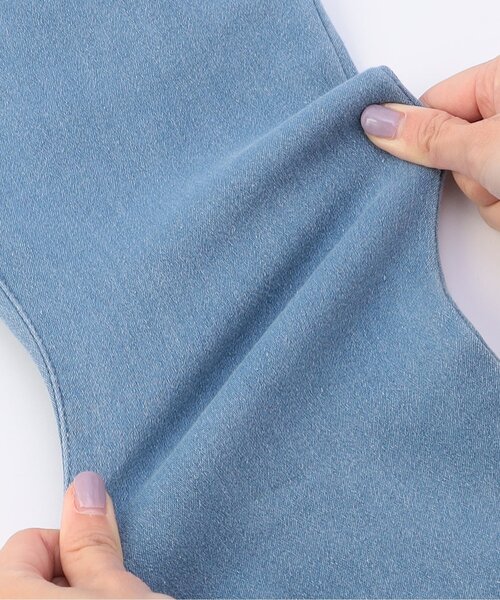 Seraph（セラフ）の「【ジュニア対応】スカラップフレアパンツ（その他パンツ・キッズ・ブルー/ブラック/チェック・80/90/100/110/120/130/140）」の8枚目の写真