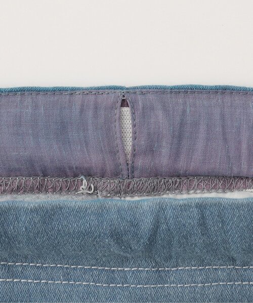 Seraph（セラフ）の「【ジュニア対応】スカラップフレアパンツ（その他パンツ・キッズ・ブルー/ブラック/チェック・80/90/100/110/120/130/140）」の9枚目の写真