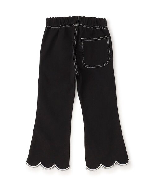 Seraph（セラフ）の「【ジュニア対応】スカラップフレアパンツ（その他パンツ・キッズ・ブルー/ブラック/チェック・80/90/100/110/120/130/140）」の12枚目の写真