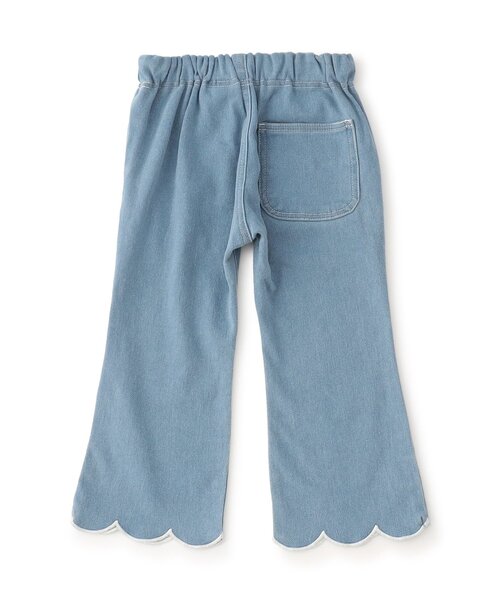 Seraph（セラフ）の「【ジュニア対応】スカラップフレアパンツ（その他パンツ・キッズ・ブルー/ブラック/チェック・80/90/100/110/120/130/140）」の13枚目の写真