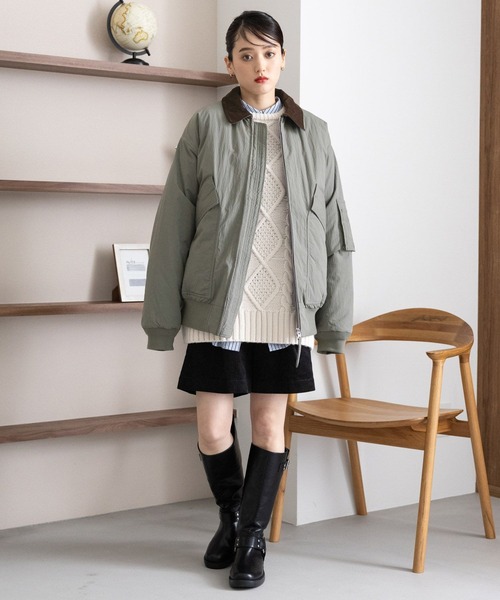 RAGEBLUE（レイジブルー）の「サイドスリットショートパンツ（その他パンツ・レディース・ブラウン系3/ブラック系/ブラウン系8・FREE）」の4枚目の写真