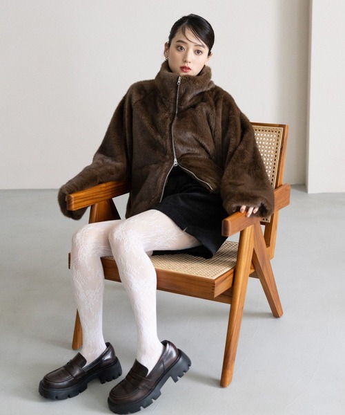 RAGEBLUE（レイジブルー）の「サイドスリットショートパンツ（その他パンツ・レディース・ブラウン系3/ブラック系/ブラウン系8・FREE）」の11枚目の写真