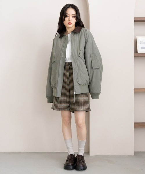 RAGEBLUE（レイジブルー）の「サイドスリットショートパンツ（その他パンツ・レディース・ブラウン系3/ブラック系/ブラウン系8・FREE）」の14枚目の写真