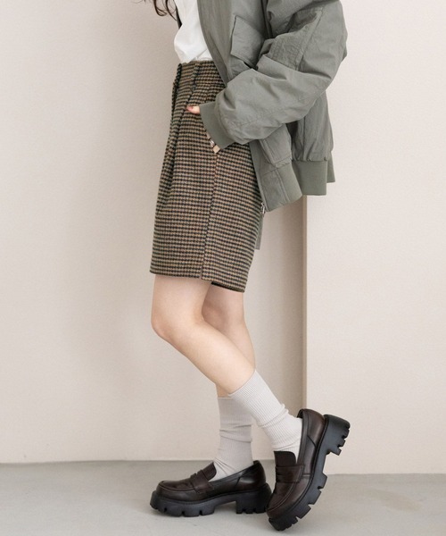 RAGEBLUE（レイジブルー）の「サイドスリットショートパンツ（その他パンツ・レディース・ブラウン系3/ブラック系/ブラウン系8・FREE）」の17枚目の写真