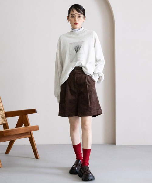 RAGEBLUE（レイジブルー）の「サイドスリットショートパンツ（その他パンツ・レディース・ブラウン系3/ブラック系/ブラウン系8・FREE）」の18枚目の写真