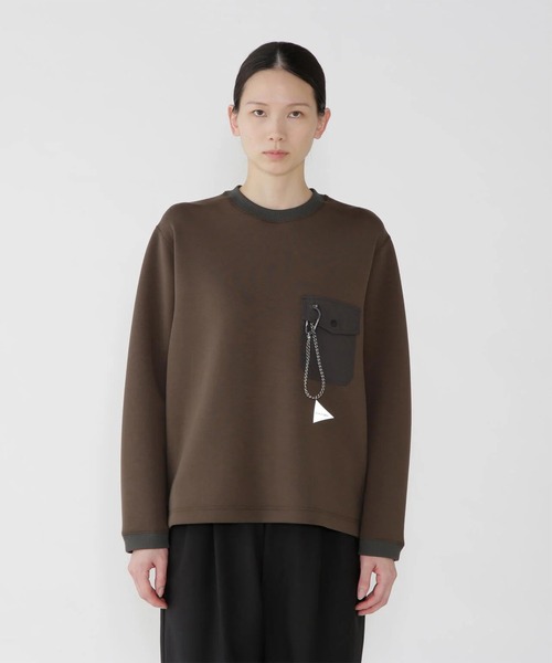トップス and wander Airy Warm Pullover セール】【and wander/アンドワンダー】airy warm pullover