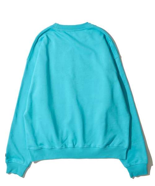 FUBU（ フブ）の「【FUBU / フブ】OG Logo Crew Sweat / ロゴプリント 裏毛 クルーネックスウェット（スウェット・メンズ・ターコイズブルー/ホワイト/ブラック・LARGE/X-LARGE/MEDIUM）」の8枚目の写真