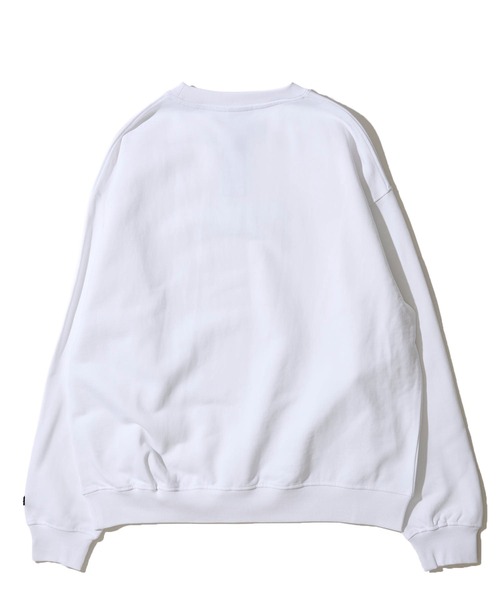 FUBU（ フブ）の「【FUBU / フブ】OG Logo Crew Sweat / ロゴプリント 裏毛 クルーネックスウェット（スウェット・メンズ・ターコイズブルー/ホワイト/ブラック・LARGE/X-LARGE/MEDIUM）」の12枚目の写真