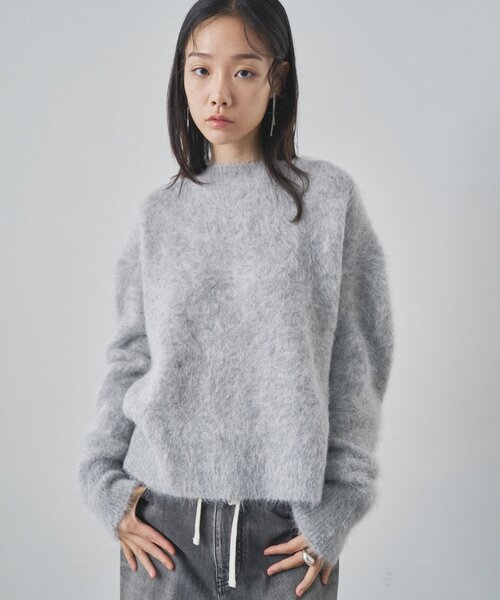 スーリーアルパカクルーネックプルオーバー（ニット/セーター）｜Whim
