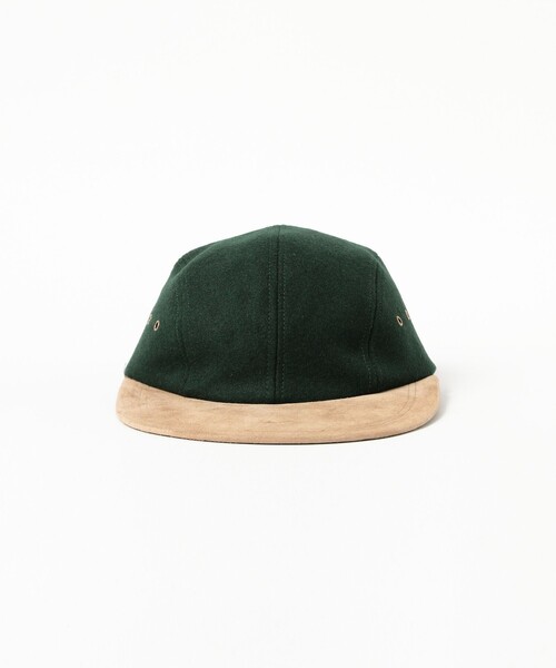 BEAMS PLUS（ビームスプラス）の「【別注】Quaker Marine Supply Co. / Swordfish Wool Hunter Green（キャップ・メンズ・グリーン・ONE SIZE）」の3枚目の写真