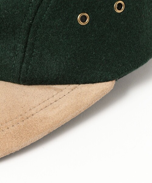 BEAMS PLUS（ビームスプラス）の「【別注】Quaker Marine Supply Co. / Swordfish Wool Hunter Green（キャップ・メンズ・グリーン・ONE SIZE）」の5枚目の写真