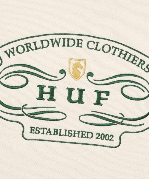 HUF（ハフ）の「WORLDWIDE CLOTHIERS SWEATER（ニット/セーター・メンズ・ナチュラル/ブラック・S/M/L/XL）」の16枚目の写真