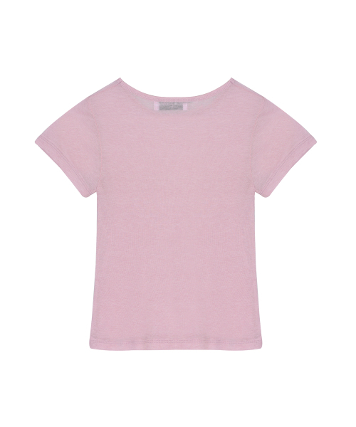 NICK&NICOLE（ニックアンドニコール）の「WOOL TENCEL HALF TEE_PINK（Tシャツ/カットソー・レディース・その他・MEDIUM/LARGE）」の6枚目の写真