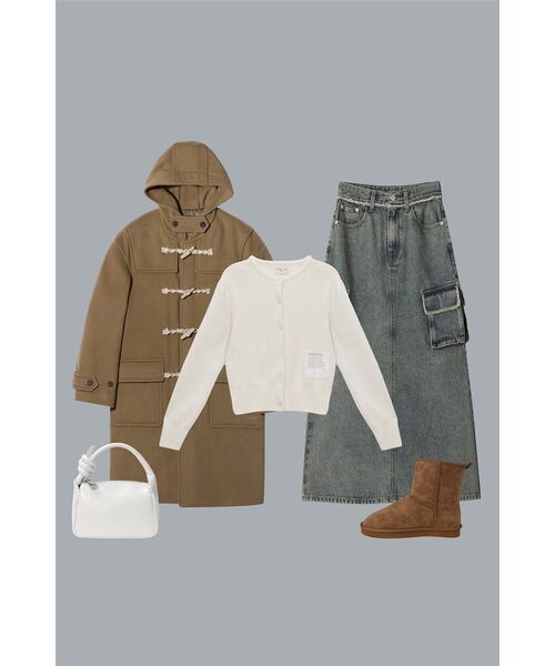AVANDRESS(アバンドレス )の「Harper Tassel Pocket Denim Long Skirt BLUE(スカート・レディース・ブルー・SMALL/LARGE/MEDIUM)」の12枚目の写真
