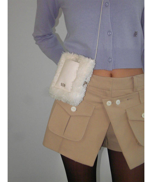 Kijun（キジュン）の「Teddy Mini Bag Ivory（メッセンジャーバッグ・レディース・その他・OS）」の2枚目の写真