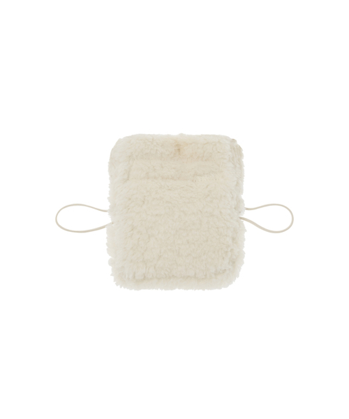 Kijun（キジュン）の「Teddy Mini Bag Ivory（メッセンジャーバッグ・レディース・その他・OS）」の3枚目の写真