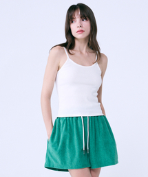 SALT AND CHOCOLATE（ソルトアンドチョコレート）の「Sleeveless Rib Knit Ivory 4W2321007（Tシャツ/カットソー）」