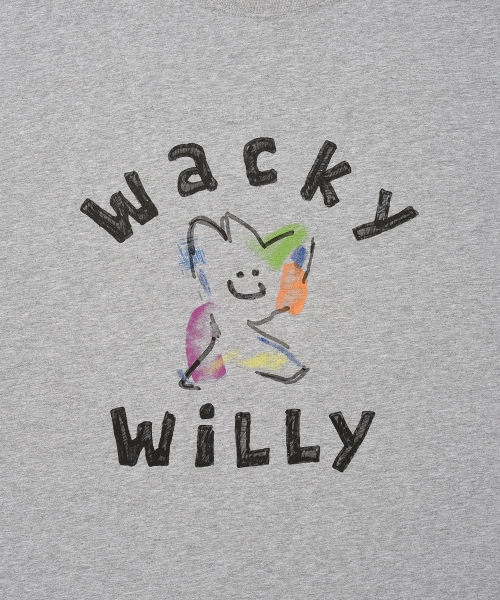 Wacky WiLLy(ワッキーウィリー)の「ビッグキキグラフィック半袖Tシャツグレー(Tシャツ/カットソー・レディース・その他・X-LARGE/SMALL/MEDIUM/LARGE)」の5枚目の写真