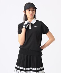 BEAMS GOLF（ビームスゴルフ）の「ORANGE LABEL   クレリック ニット ポロシャツ（ポロシャツ）」