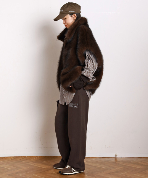 AP STUDIO（エーピーストゥディオ）の「ハンドウォーマー（手袋・レディース・ブラック/チャコールグレー/ブラウン・FREE）」の5枚目の写真