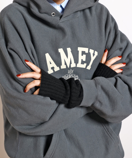 AP STUDIO（エーピーストゥディオ）の「ハンドウォーマー（手袋・レディース・ブラック/チャコールグレー/ブラウン・FREE）」の8枚目の写真