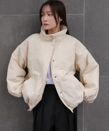 Bab（バブ）の「ハイネック中綿ブルゾン（ブルゾン）」