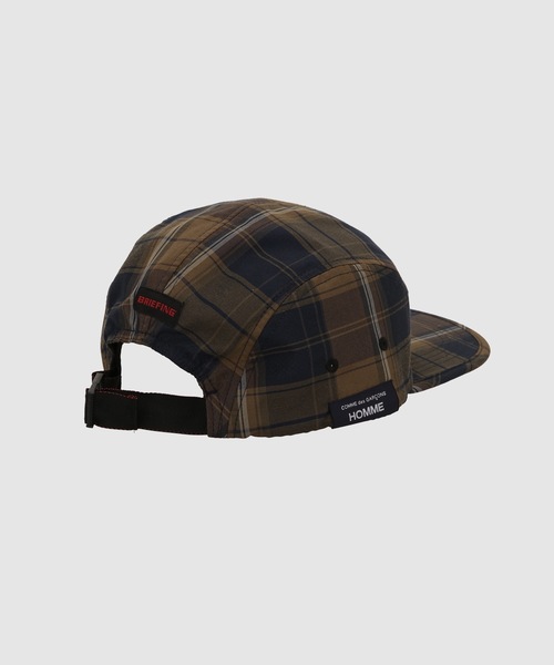 BRIEFING」W-NAME CHECK PATTERN CAP（キャップ）｜COMME des GARCONS