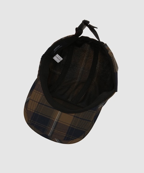COMME des GARCONS HOMME(コム デ ギャルソン・オム)の「「BRIEFING」W-NAME CHECK PATTERN CAP(キャップ・メンズ・カーキ系/ブラウン系その他・ONE SIZE)」の4枚目の写真