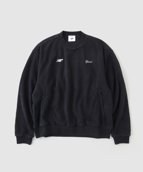 WISM(ウィズム)の「GRAND × NEW BALANCE POLAR FLEECE WINDSHIRT(Tシャツ/カットソー・メンズ・ブラック・MEDIUM/LARGE)」の1枚目の写真