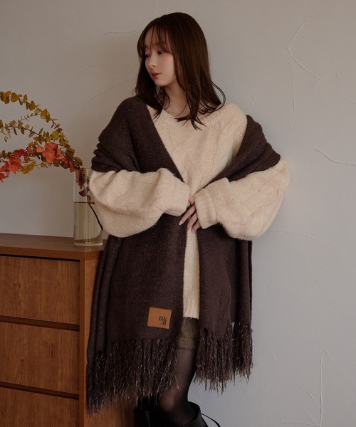 original glitter shaggy muffler / オリジナルグリッターシャギー