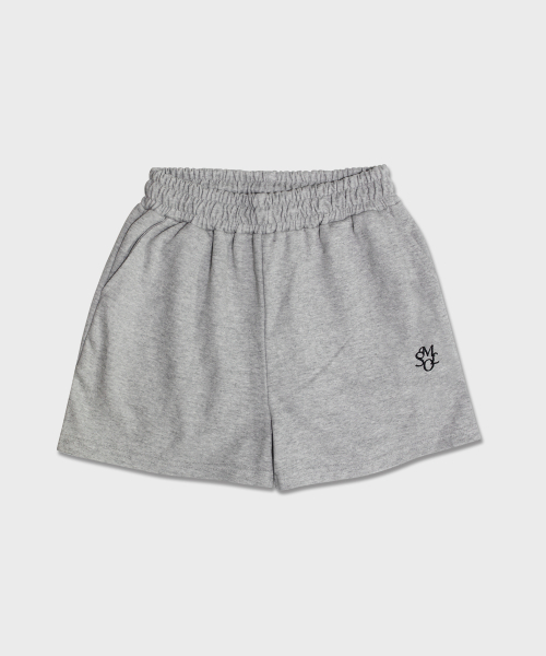 5OML（オーオーエムエル）の「エッセンシャルショートパンツ（メランジグレー）（その他パンツ・レディース・グレー・LARGE/MEDIUM）」の2枚目の写真