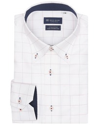 TOKYO SHIRTS | 形態安定ノンアイロン ドゥエボットーニ 長袖ビジネスワイシャツ(ビジネスシャツ)