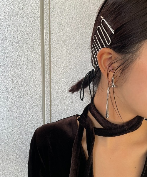 AIC.（エーアイシー）の「スパイラルロングピアス（ピアス（両耳用）・レディース・シルバー/ゴールド・FREE）」の10枚目の写真