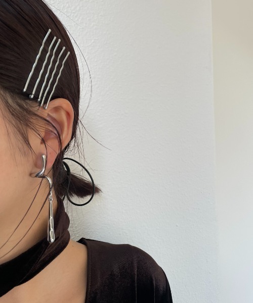 AIC.（エーアイシー）の「スパイラルロングピアス（ピアス（両耳用）・レディース・シルバー/ゴールド・FREE）」の12枚目の写真