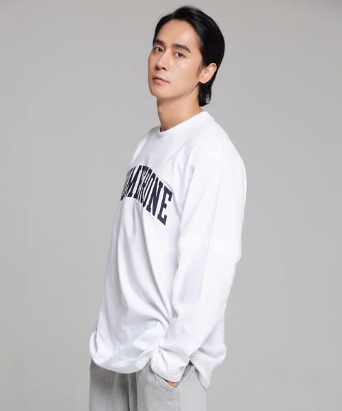 CREAM SODA LAB（クリームソーダラボ）の「エヌエヌオーワン アークロゴ ロングスリーブ ホワイト（Tシャツ/カットソー・メンズ・その他・LARGE/MEDIUM/X-LARGE/XX-LARGE）」の4枚目の写真