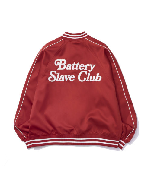 EXTRAORDINARY(エクストラオーディナリー)の「B.S.C SOUVENIR SATIN JACKET RED(スタジャン・メンズ・その他・LARGE/X-LARGE/MEDIUM)」の3枚目の写真