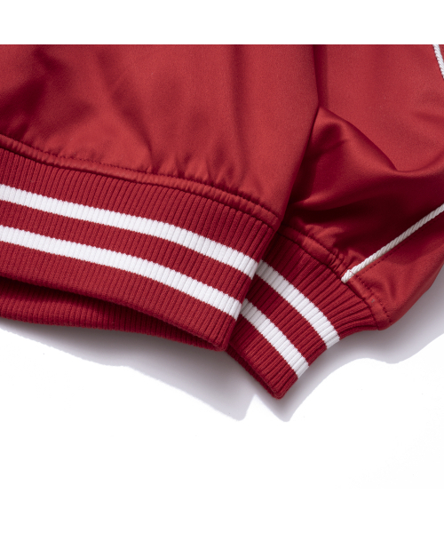 EXTRAORDINARY(エクストラオーディナリー)の「B.S.C SOUVENIR SATIN JACKET RED(スタジャン・メンズ・その他・LARGE/X-LARGE/MEDIUM)」の8枚目の写真