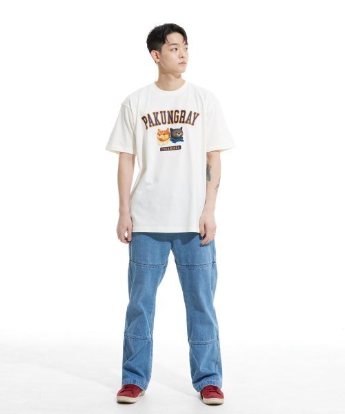 CREAM SODA LAB(クリームソーダラボ)の「ピエンジロゴ 半袖Tシャツ アイボリー(Tシャツ/カットソー・メンズ・その他・X-LARGE/XX-LARGE/LARGE/MEDIUM)」の4枚目の写真