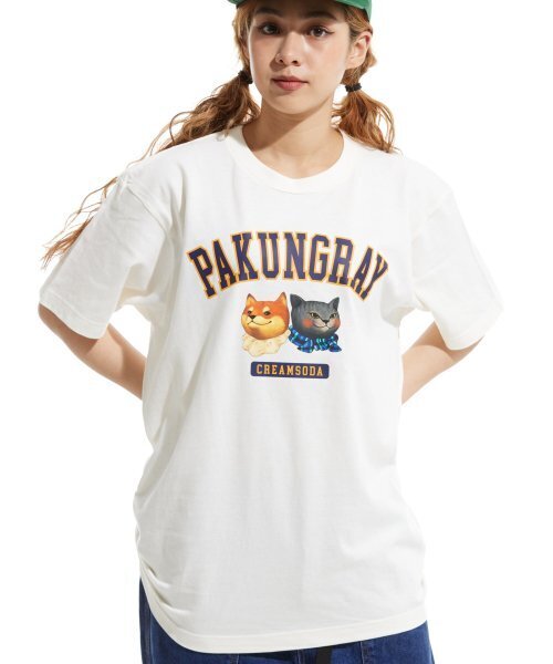 CREAM SODA LAB(クリームソーダラボ)の「ピエンジロゴ 半袖Tシャツ アイボリー(Tシャツ/カットソー・メンズ・その他・X-LARGE/XX-LARGE/LARGE/MEDIUM)」の6枚目の写真