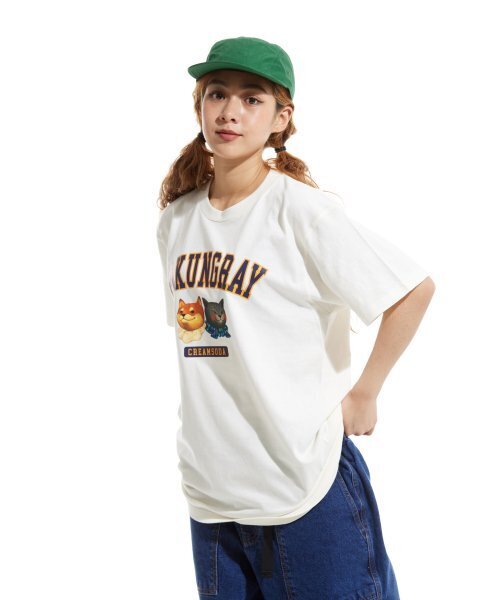 CREAM SODA LAB(クリームソーダラボ)の「ピエンジロゴ 半袖Tシャツ アイボリー(Tシャツ/カットソー・メンズ・その他・X-LARGE/XX-LARGE/LARGE/MEDIUM)」の8枚目の写真