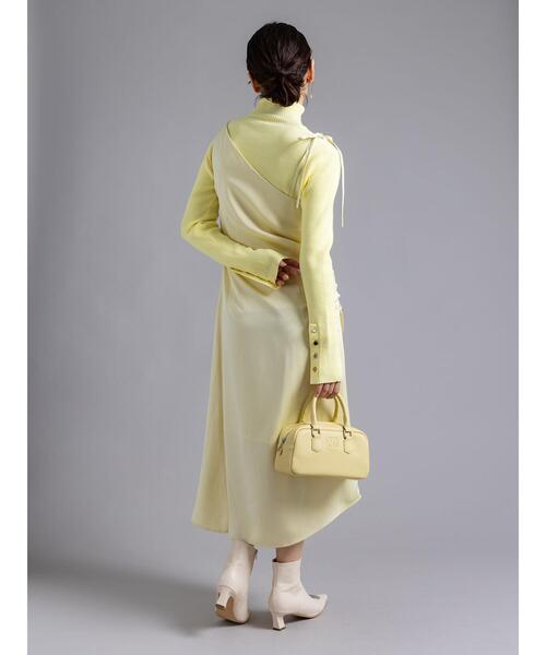 Te chichi（テチチ）の「【Atelier Bonheur】サテンキャミドレス《2025winter catalog item》（ワンピース・レディース・イエロー・F）」の6枚目の写真