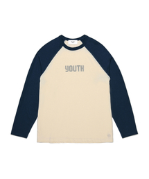 ROLLINGSTUDIOS（ローリングスタジオ）の「YOUTH LOOSE RAGLAN T-SHIRT NAVY（Tシャツ/カットソー）」